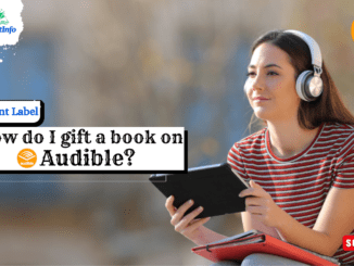 How do I gift a book on Audible?