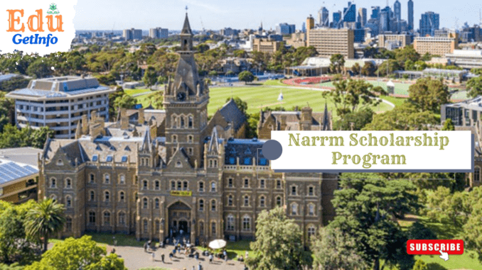 Narrm scholarship program in Melbourne university