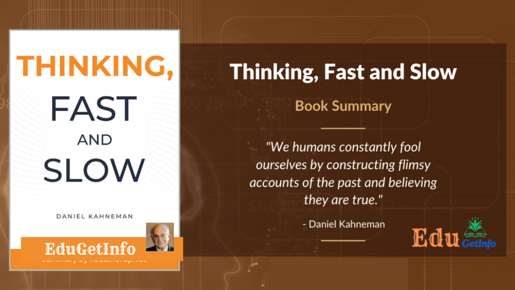 This is an image of the book" Thinking, Fast and Slow.